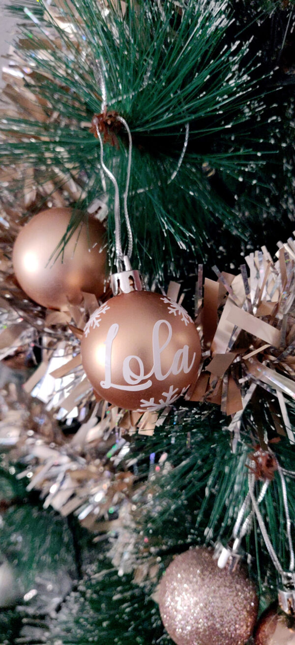 Bolas de Navidad personalizadas