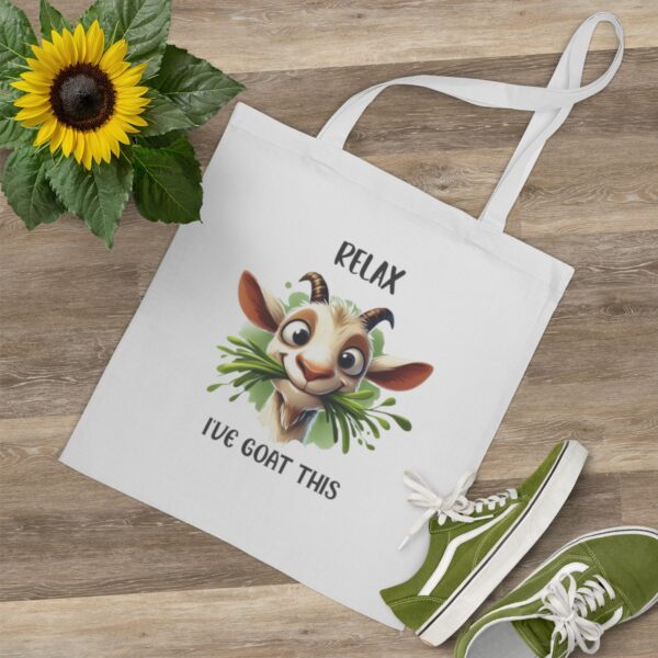 Bolsa Tote Bag "RELAX I'VE GOAT THIS"