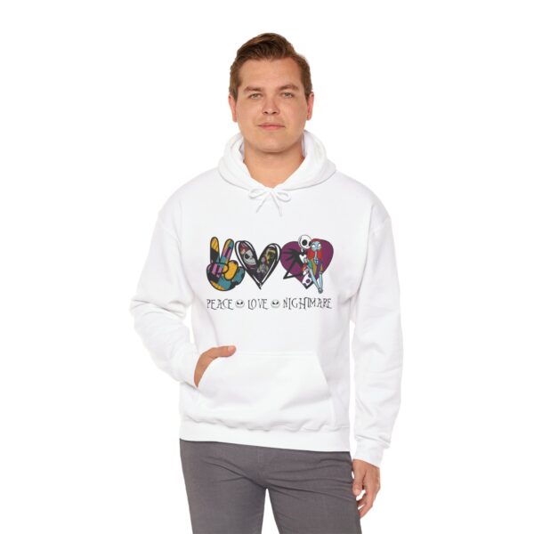 Sudadera Peace Love Nightmare - Imagen 2