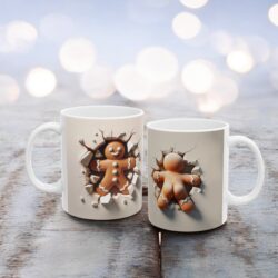 Taza Personajes Navideños Divertidos