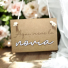 Cartel "Ahi viene la Novia"