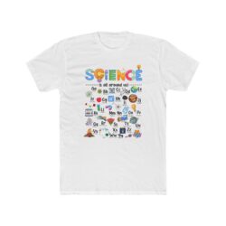 Camiseta del abecedario científico