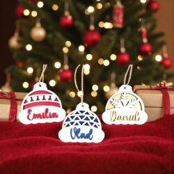 Adornos navidad gorros