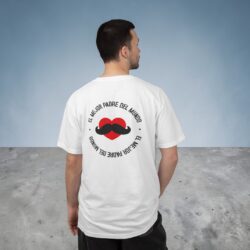 camiseta Día del Padre mejor papá del mundo frontal