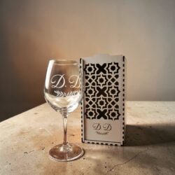 copa con caja personalizada