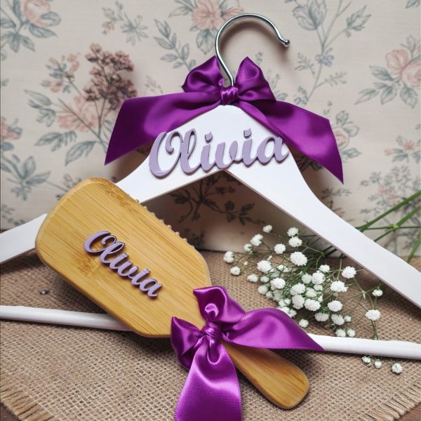 percha personalizada para comunión