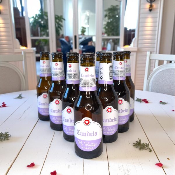 Cerveza personalizada Bautizo comunión o boda